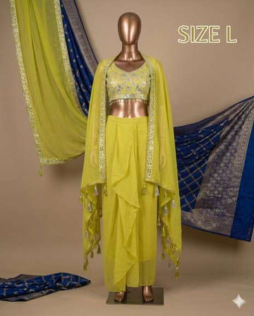 Elegant Indo-Western Lehenga Set