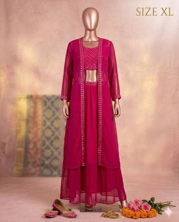 Elegant Indo-Western Lehenga Set